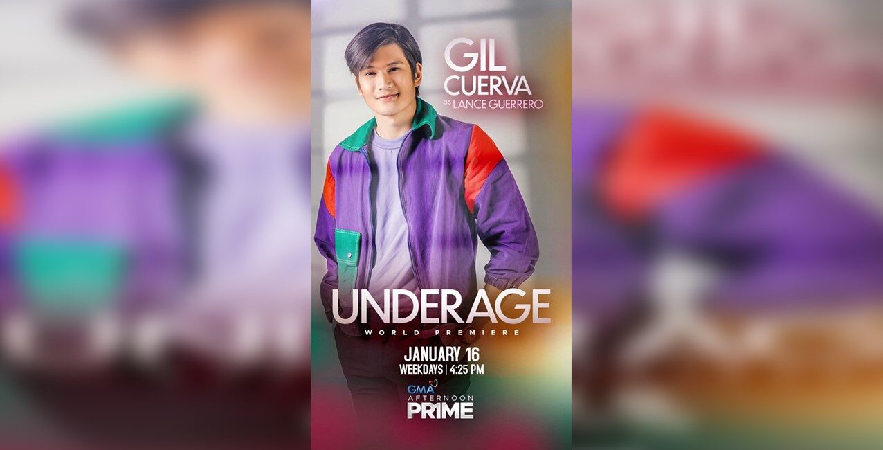 Gil Cuerva to co-star in GMA’s new afternoon prime series ‘Underage’