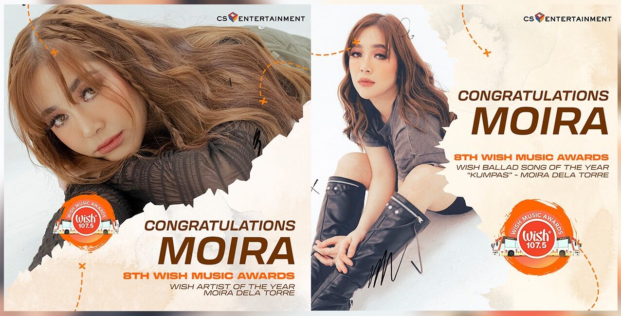 Moira, nagwagi sa 8th Wish Music Awards
