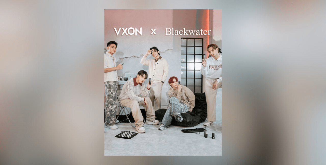 Monsters of PPOP VXON leave marks as the newest faces of Blackwater